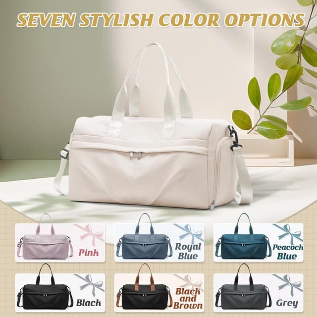 Thumbnail 6 de HYC00 sports gym bag 28.8L beige