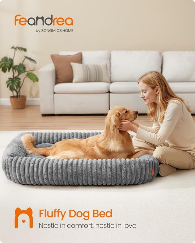 Detalle 2 de Extra Large Dog Sofa Bed 120 x 85 x 23 cm