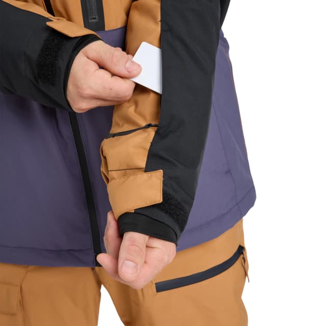 Thumbnail 4 de Quiksilver Sycamore Block 20K chaqueta de hombre 🧥