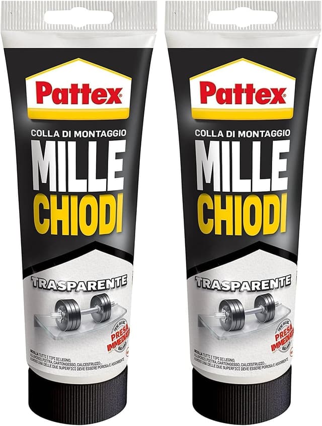 Thumbnail 6 de Pattex Millechiodi Trasparente 200g adesivo multiuso