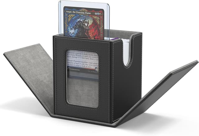Detalle de ZLCA MTG Deck Box Holds 100 Double-Sleeved Cards
