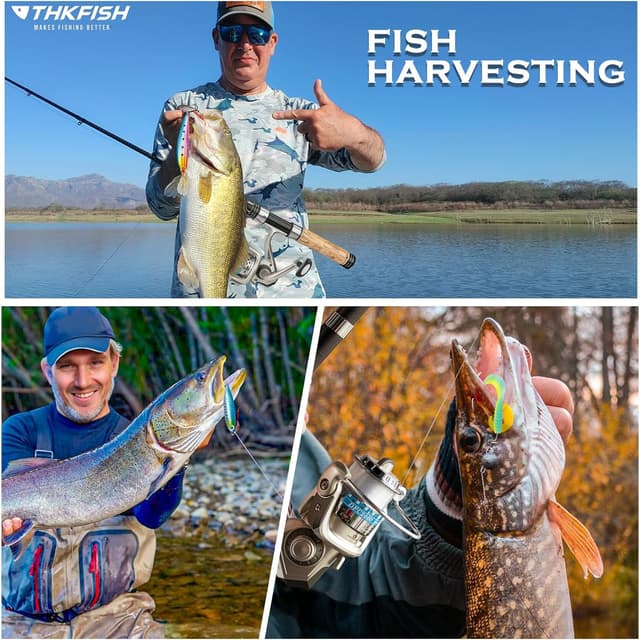 Detalle de THKFISH Angelruten-Set 2,1 m