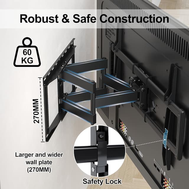 Detalle 2 de BONTEC TV Wandhalterung 37–85 Zoll