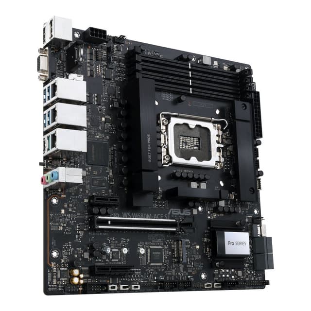 Detalle de ASUS PRO WS W680M‑ACE SE placa base