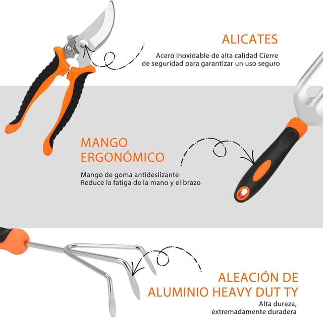 Thumbnail 2 de MQHUAYU Kit Jardinería 10 piezas