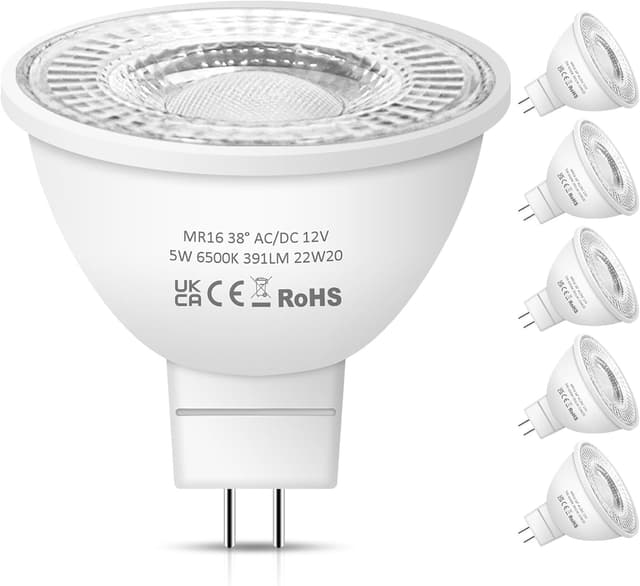 Imagen de Nottac MR16 LED bulbs 5W 12V 6 pack en OfertitasTOP