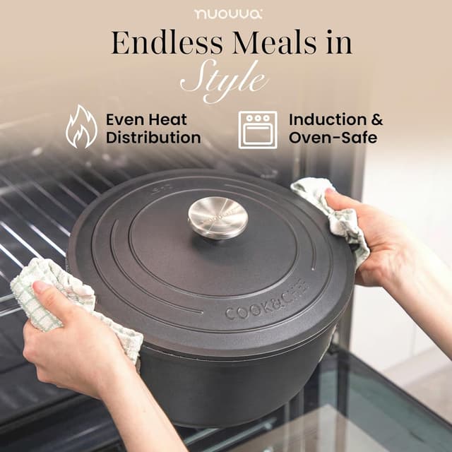 Thumbnail 5 de Nuovva 24cm Non-Stick Casserole Pot 4L 🍲