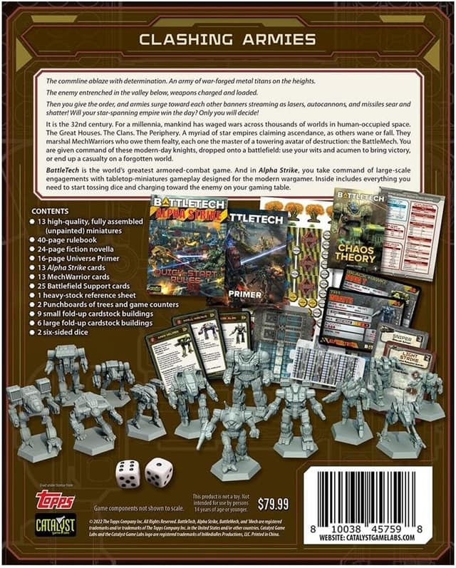 Thumbnail 3 de Catalyst Game Labs BattleTech Alpha Strike starter set 🎲