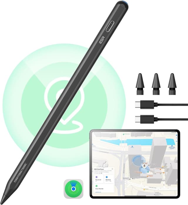 Detalle de ESR Geo Digital iPad Pencil compatible with Find My