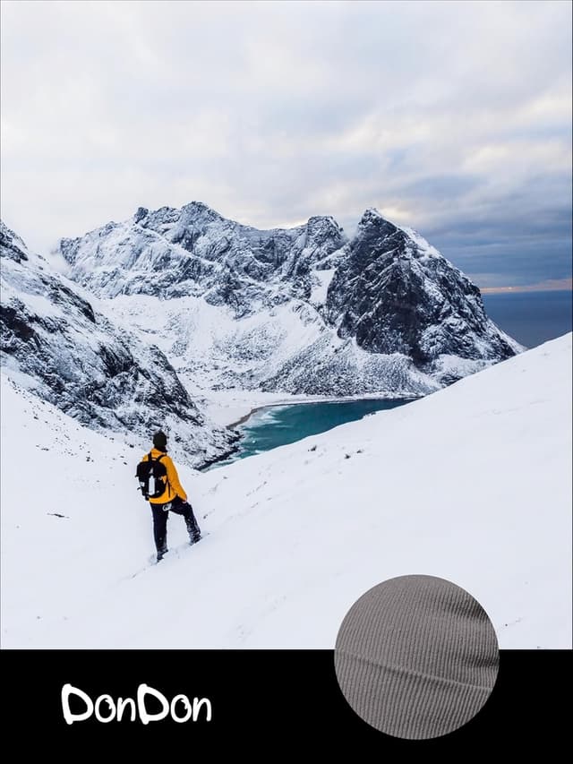 Detalle 2 de DonDon beanie invernale classico