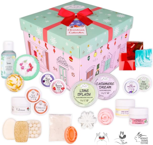 Thumbnail 3 de Calendario dell'Avvento BadeFee Schiaccianoci 24 prodotti