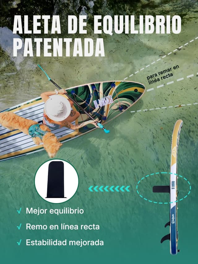 Detalle de Niphean (Extra Grande) tabla paddle surf 335 cm