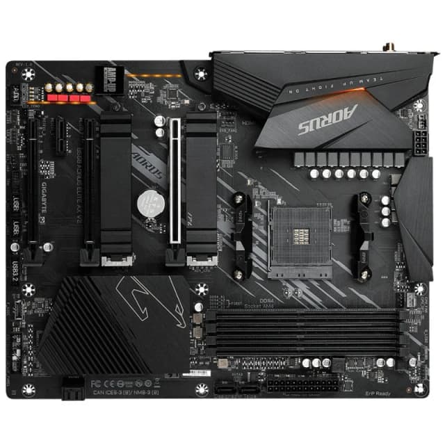 Detalle 2 de Gigabyte B550 AORUS ELITE AX V2 placa base