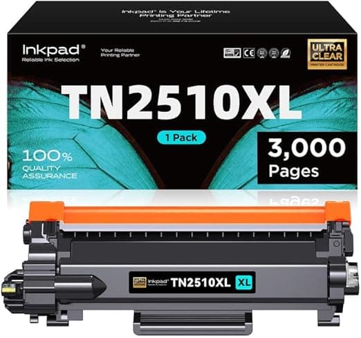 Imagen de iNKPAD TN-2510XL Tóner Negros Alta Capacidad para Brother 🖨 en OfertitasTOP