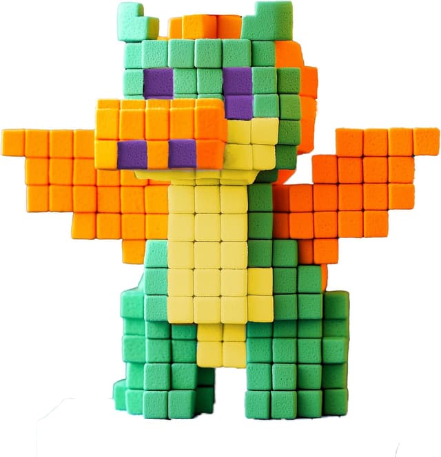 Thumbnail 2 de FIDL BITZ Deluxe Set 640 Selbstklebende Würfel