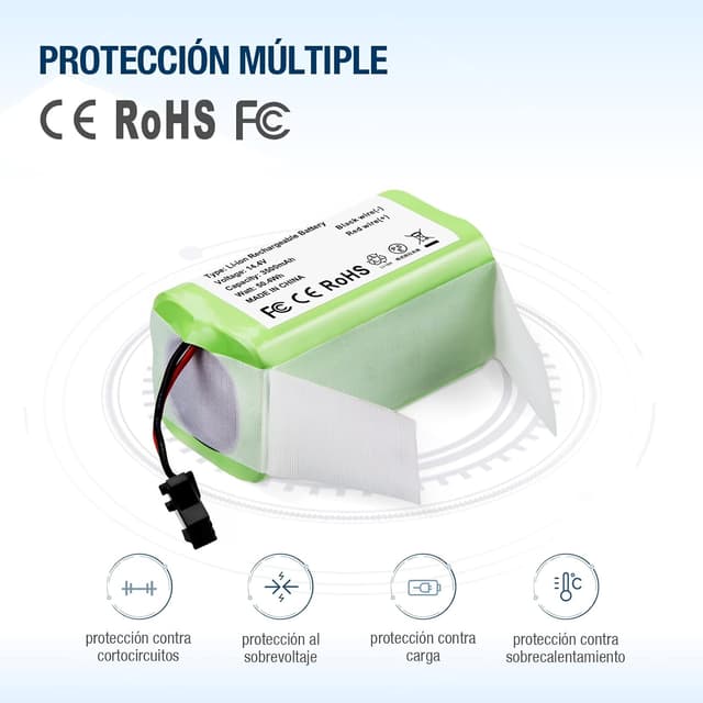Thumbnail 4 de Batería 3500mAh 14,4V para Conga y Eufy