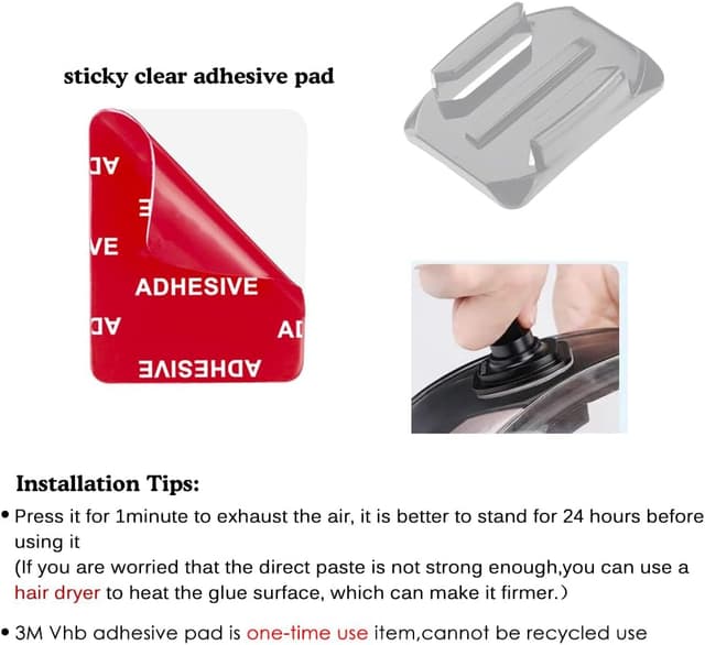 Detalle 1 de VIIMAKE Klebepads für GoPro Hero 8, 9, 10