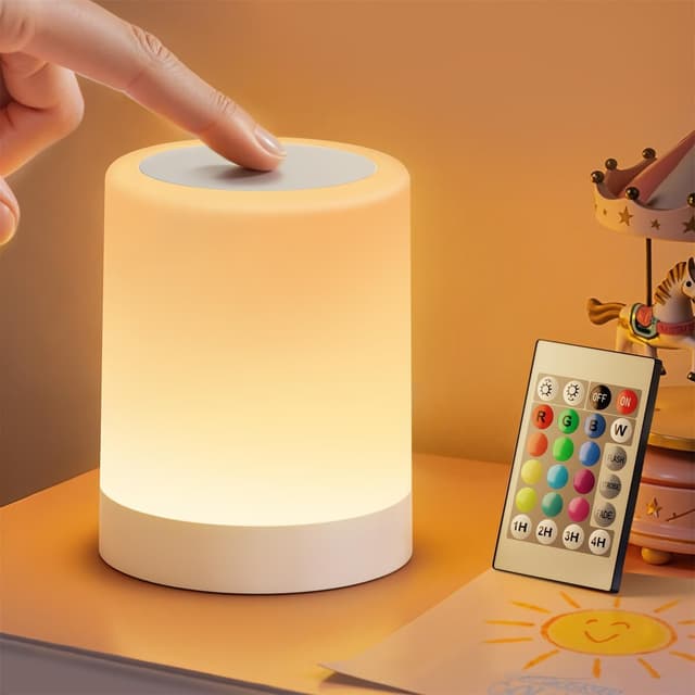Detalle de Auxmir Night Light LED Bedside Lamp