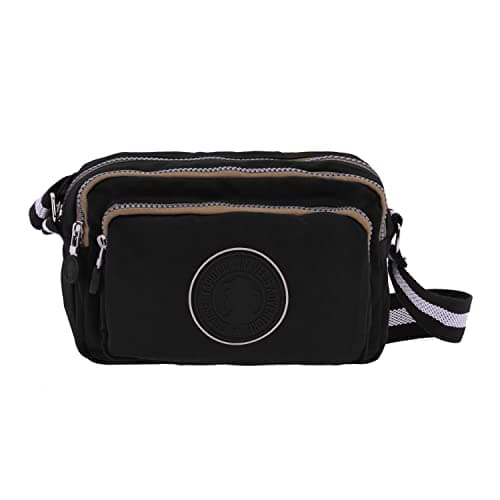 Detalle de Coronel Tapiocca 0LV9666 bolso bandolera mujer negro