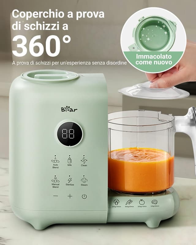 Thumbnail 6 de Bear Cuocere a vapore 6in1 per alimenti per bambini 🍲