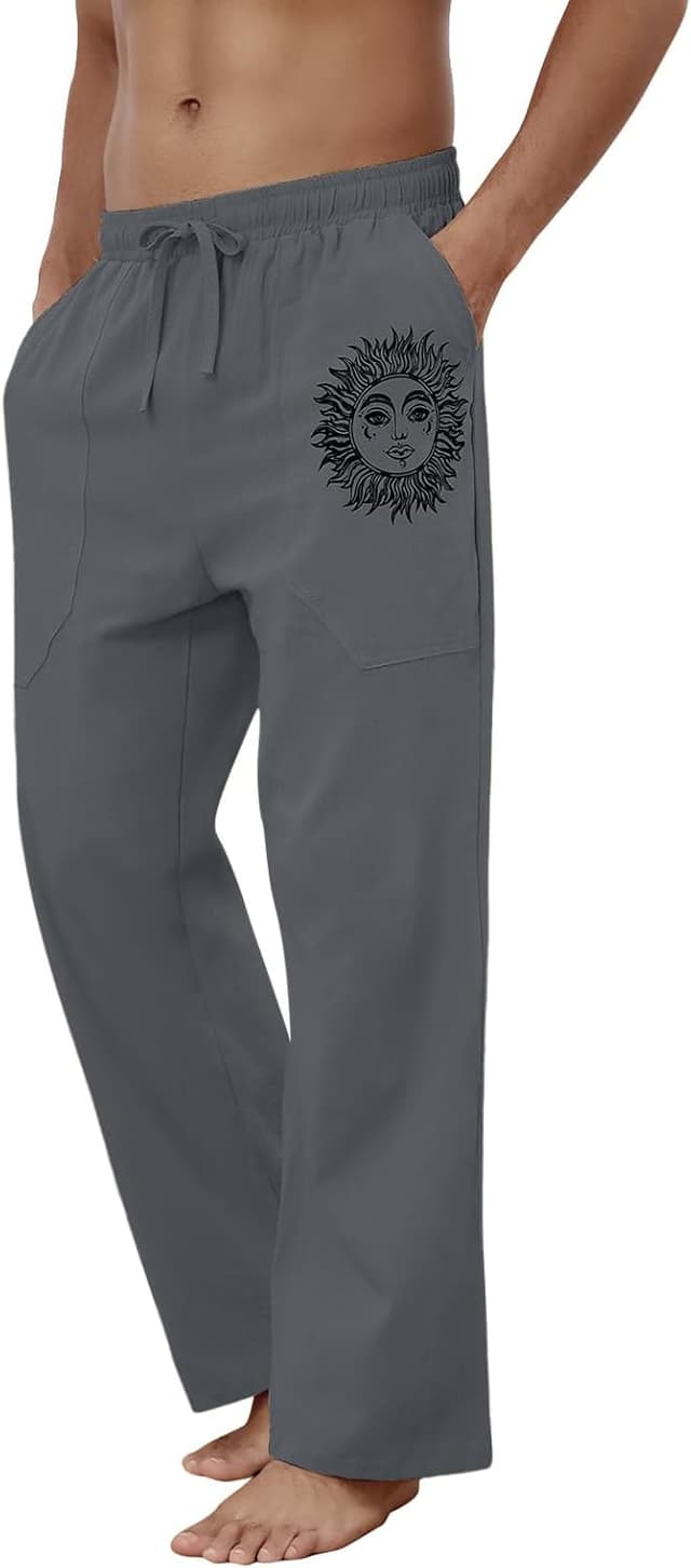 Thumbnail 3 de Puimentiua Leinenhose Herren Lang