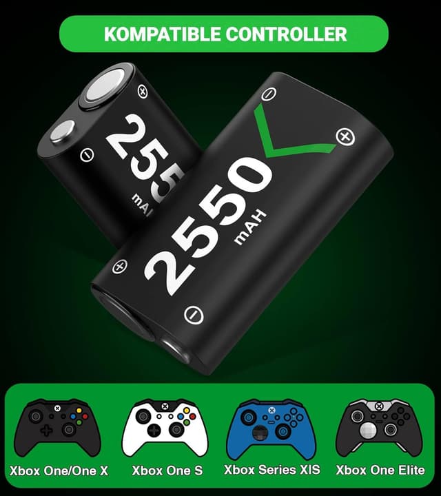 Detalle 2 de Xbox Controller Akkupack 2x 5520 mAh