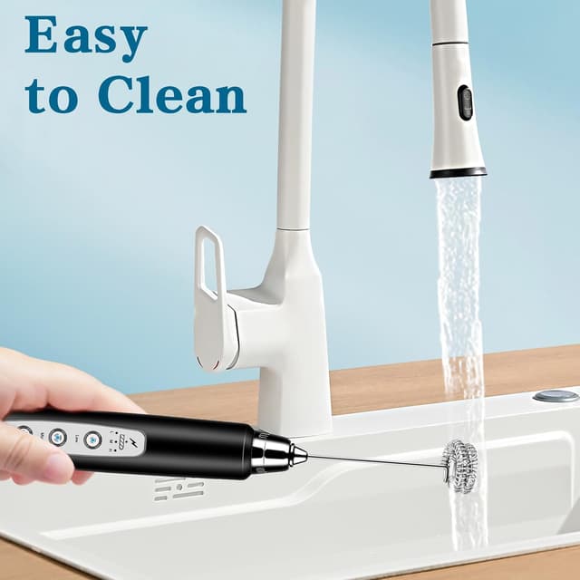 Thumbnail 5 de BSRGMS Milk Frother Handheld 3-Speed Electric Whisk