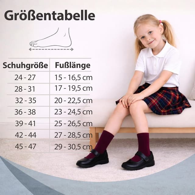 Detalle 2 de bisoo Kindersocken Set 5 Paar für Schule