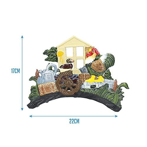 Thumbnail 1 de Ferrestock FSKPM011 Portamangueras de pared decorativo de hierro