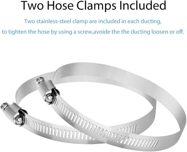 Thumbnail 3 de 4 Inch 16ft Air Duct for Dryer & Fan ⌛