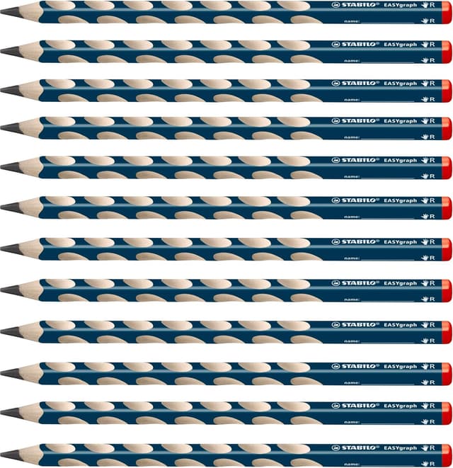 Detalle de STABILO EASYgraph Matita Ergonomica Triangolare HB