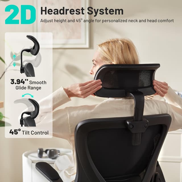 Detalle 2 de AreShark Office Chair Ergonomic 300 lb capacity