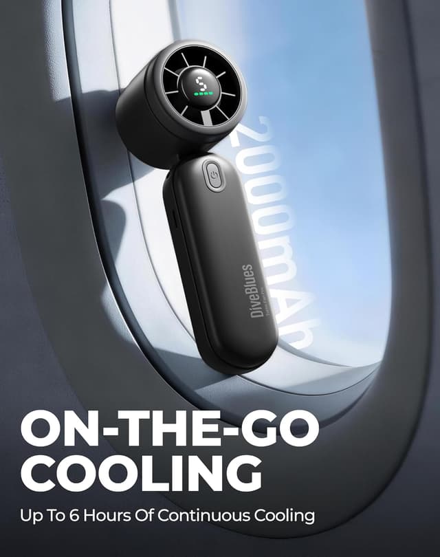 Thumbnail 4 de Diveblues iTurbo High-Speed Portable Fan