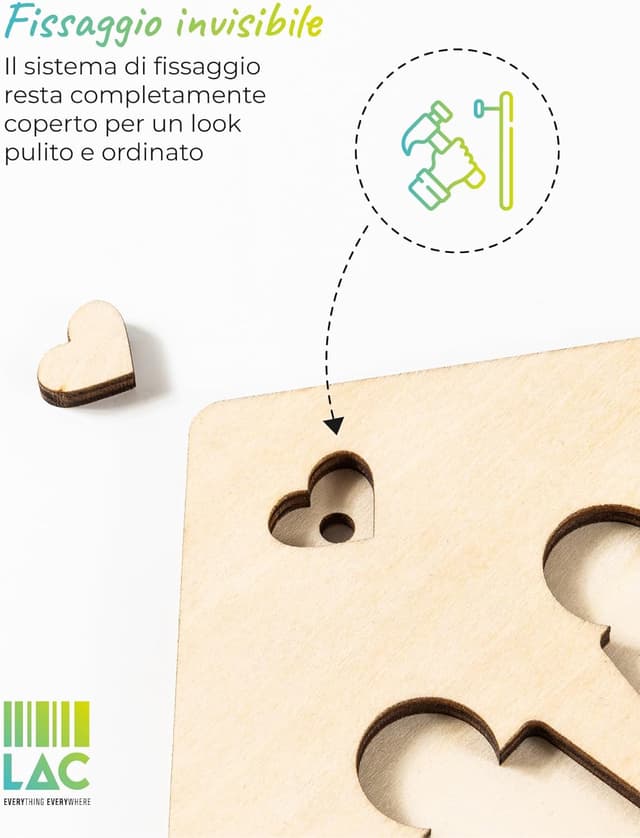 Thumbnail 4 de LAC EVERYTHING EVERYWHERE Portachiavi Coppia 10×10 🔑