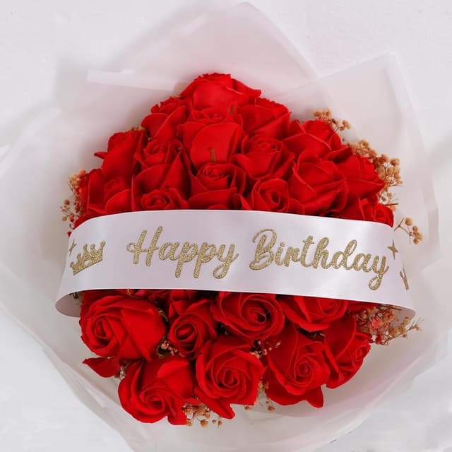 Thumbnail 5 de TONIFUL Happy Birthday Glitzerband 5,1 cm