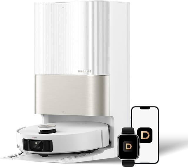 Detalle de DREAME X50 Ultra White Robot Vacuum