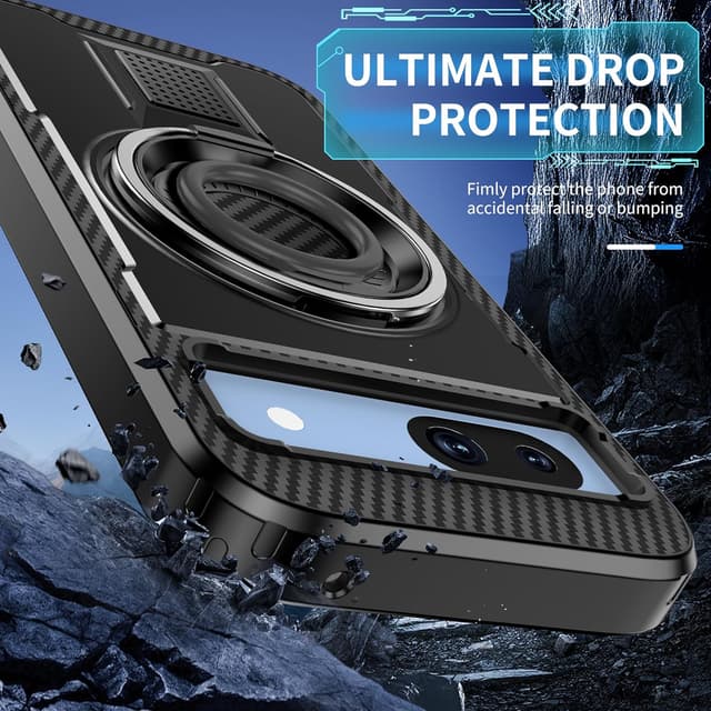 Detalle 1 de Tuvror Hülle Pixel 8A mit 360° Ring