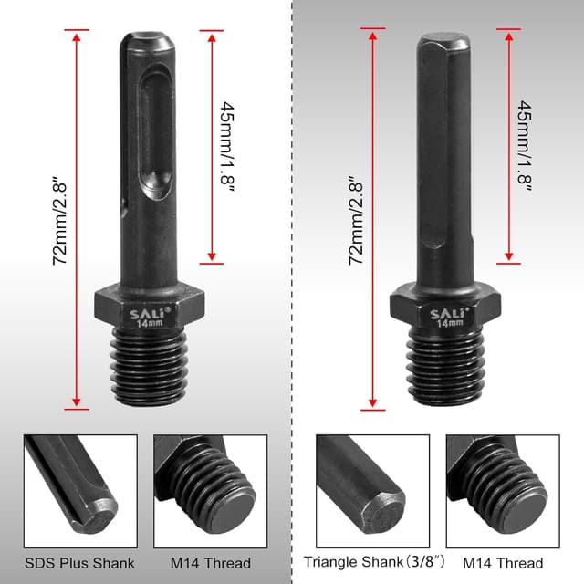 Detalle 2 de SALI M14 Adapter für Fliesenbohrer