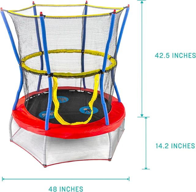 Thumbnail 3 de Skywalker Mini Trampoline with Enclosure Net