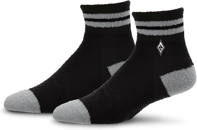 Detalle de For Bare Feet Cozy Two Stripe Phoenix Mercury WNBA socks (OSFM)