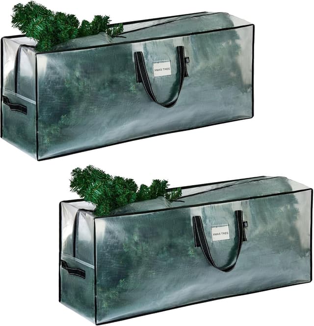 Imagen de VENO 2 Pack Clear Christmas Tree Storage Bag 7.5 ft 🎄 en OfertitasTOP