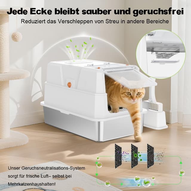 Thumbnail 5 de SZEE XL Edelsthal Katzenklo 58,3×37,5 cm