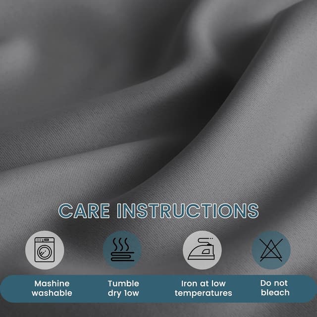 Thumbnail 6 de PONY DANCE Outdoor-Vorhang wetterfest mit Ösen, 2er-Set (H 213 x B 132 cm), Grau