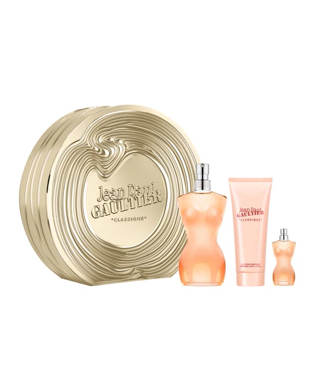 Detalle de Jean Paul Gaultier Classique: estuche de regalo de eau de toilette para ella