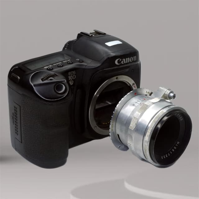 Detalle 2 de PHOLSY Objektivadapter Exakta auf Canon EOS EF/EF-S (manueller Fokus, ohne Elektronik)