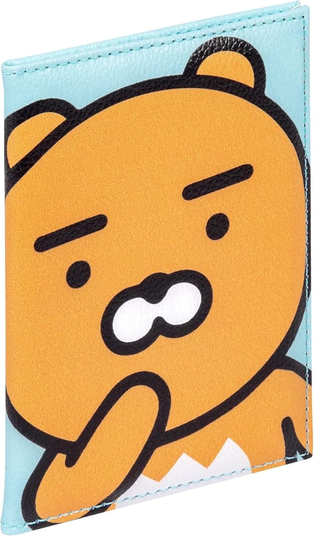 Detalle de Walther Design Lederetui für Reisepass in Blau – passt für EU-Pass (bis 12,5 x 9,1 cm), 582000077