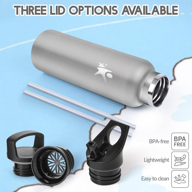 Thumbnail 2 de HoneyHolly Botella de Agua Inox 500ml 🧊 Frío/Caliente