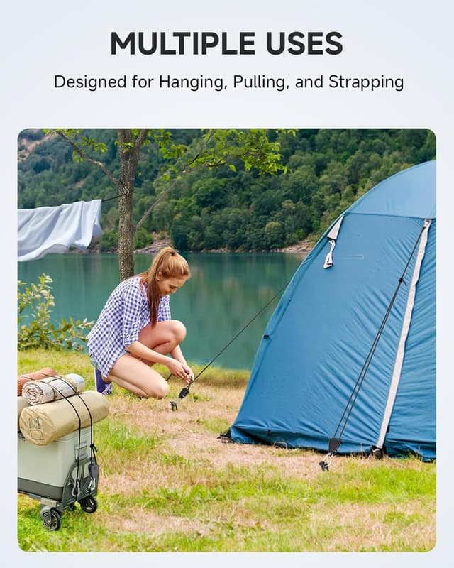 Thumbnail 1 de Fondwell 1/8 Adjustable Grow Light Hangers 12 Pack