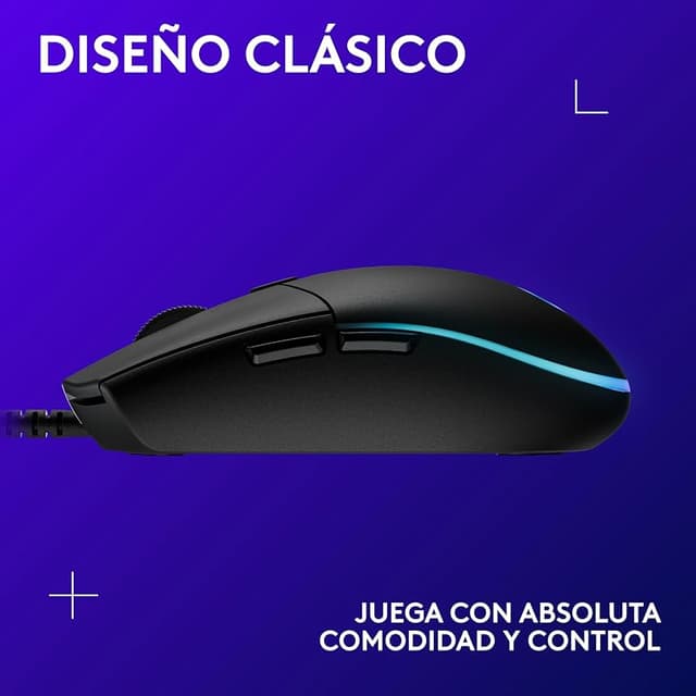 Thumbnail 6 de Logitech G203 LIGHTSYNC Ratón Gaming USB RGB, 8K DPI