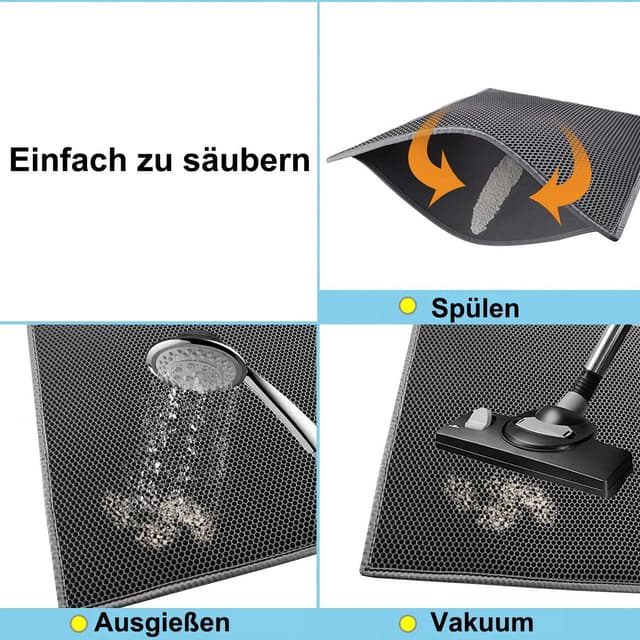 Detalle 2 de Pieviev Katzenklo Matte 61×38 cm 🐾